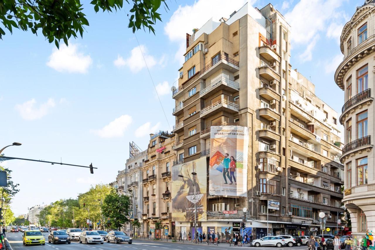 Tova Pearl Ultracentral - Romana Square Subway Lejlighed Bukarest Eksteriør billede